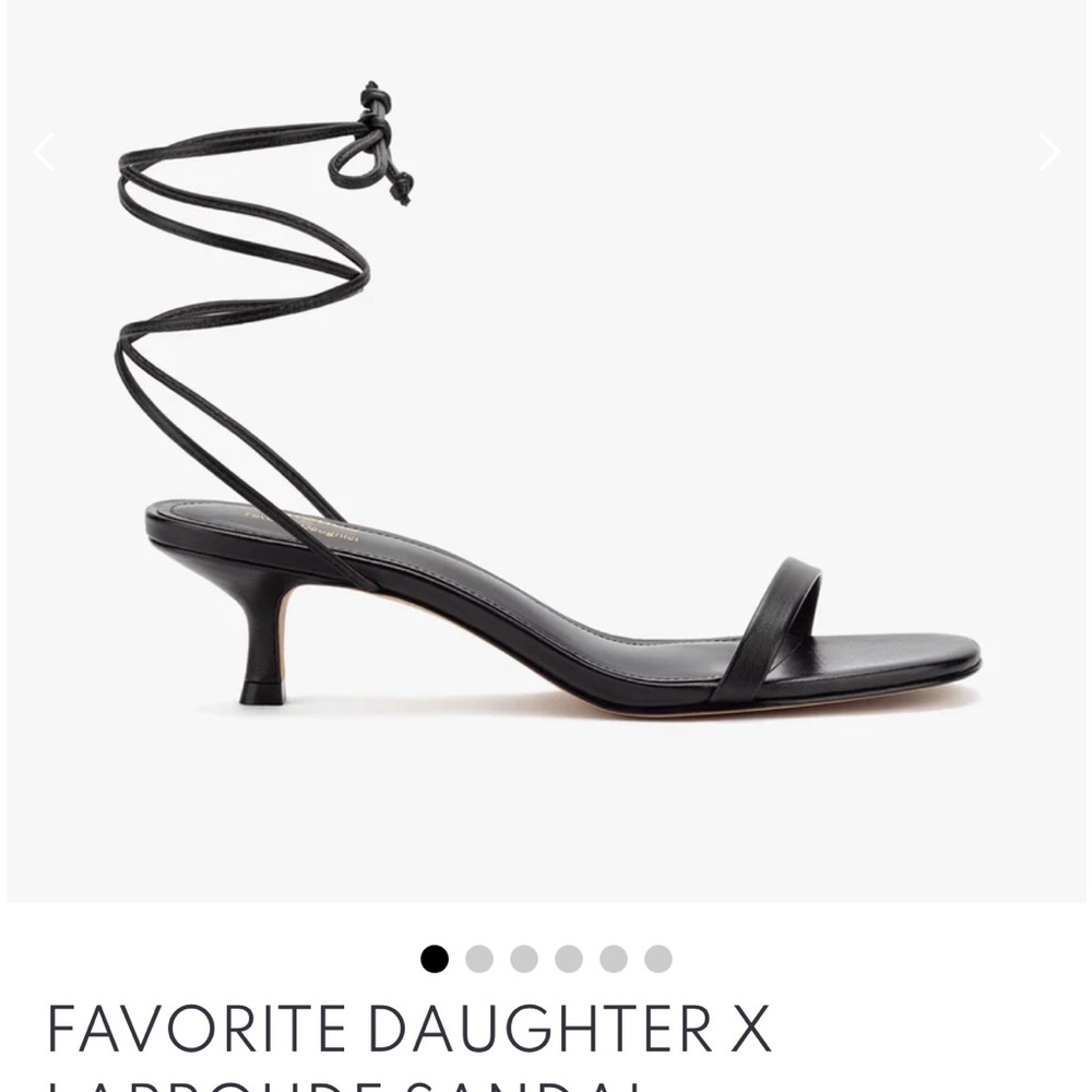 Favorite Daughter Lace-Up Heels